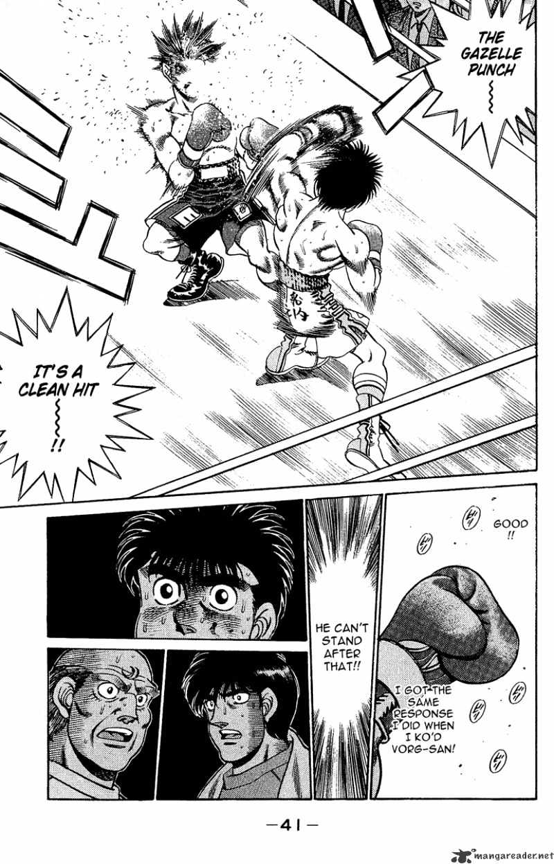 Hajime no Ippo: Fighting Spirit, Chapter 189 image 16